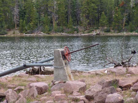 Brown Duck Lake outlet control photos (1)