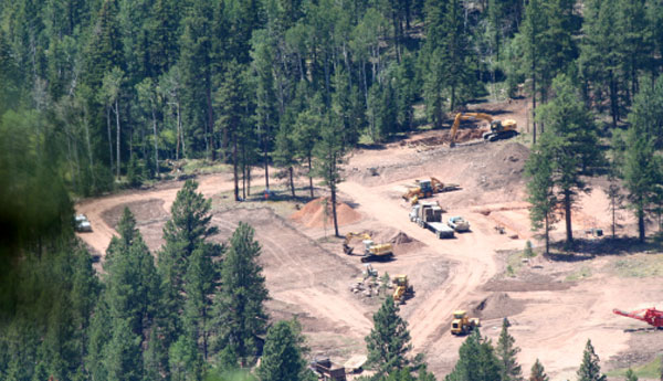 Big Springs Site Excavation 7-1-2009