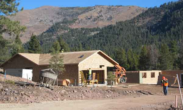 Big Springs Residence Construction 11-17-09